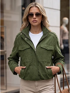 Kurtka damska  zielona model 22350774 - FashionStreet
