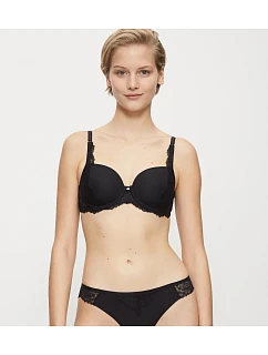 Dámská podprsenka Peony Florale WP - BLACK - černá 0004 - TRIUMPH