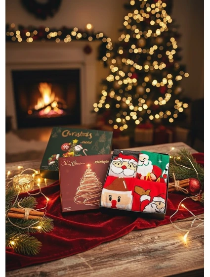 ponožky Merry Christmas Box 3546 model 21777361 - WiK