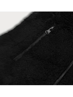 Černá dámská plyšová vesta model 17761179 - J.STYLE