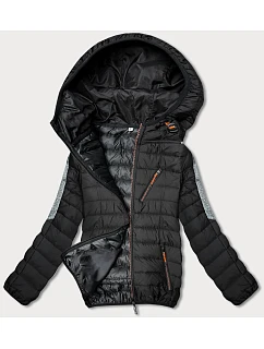prošívaná dámská bunda s kapucí model 18420071 - J.STYLE