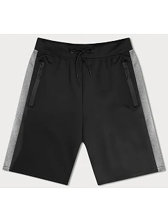 Černé pánské sportovní kraťasy model 18619861 - J.STYLE