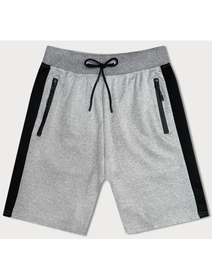 Světle šedé pánské sportovní kraťasy model 18619866 - J.STYLE