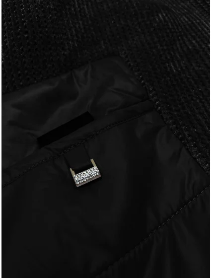 kurtka damska z  czarna model 20334708 - VASTON FASHION