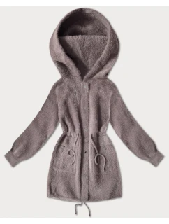 Vlněná bunda typu alpaka v barvě model 21486709 - MHM
