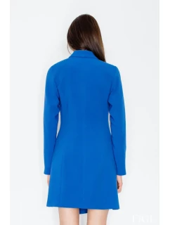 Dámský kabát model 19669757 blue - Figl