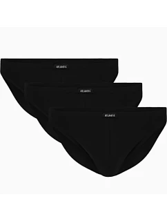 Pánské slipy 3 pack 230 black - Atlantic