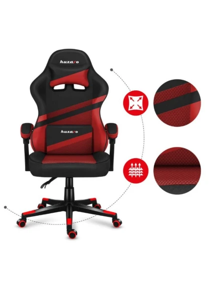 Herní židle Force model 21326174 Red Mesh - Huzaro