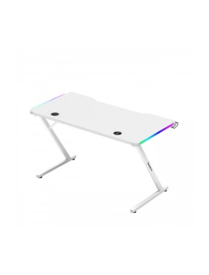 Herní stůl Hero model 21336043 White RGB - Huzaro
