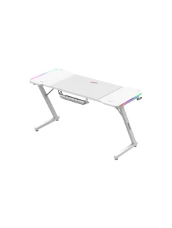 Herní stůl Hero model 21326222 White RGB - Huzaro