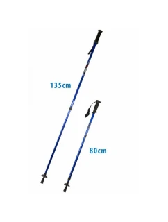 Klasické trekingové hole modré