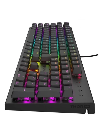 model 21491492 303 Gaming USB QWERTZ klávesnice německá černá - Genesis