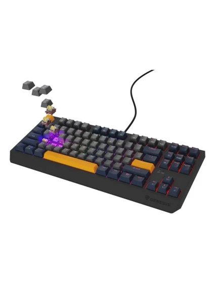 GENESIS 230 TKL Herní USB QWERTY klávesnice Modrá model 21491512