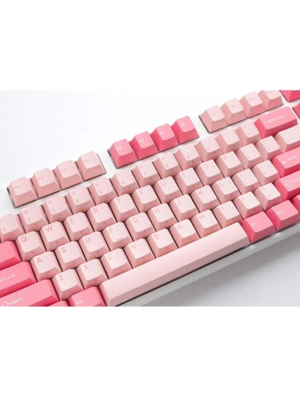 Ducky One 3 Herní USB QWERTY klávesnice English Pink