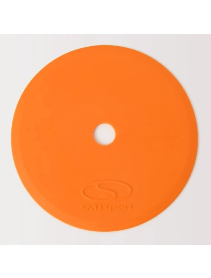 Ploché značky kulaté 15 cm  oranžové sport model 21406069 - SMJ