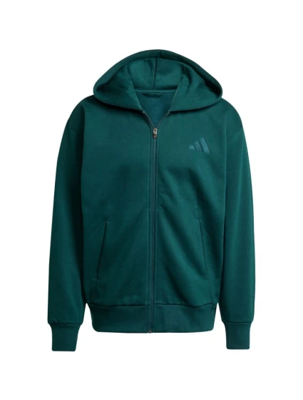 Pánská mikina  Fleece FullZip zelená pánská model 21493229 - ADIDAS