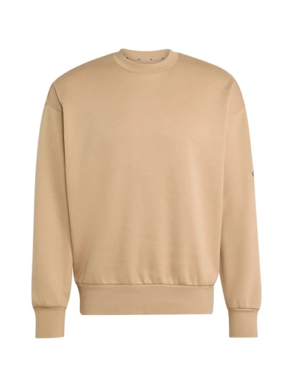 Pánská mikina Essentials Loose Fit 3 Logo béžová pánská model 21493238 - ADIDAS