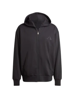 Pánská mikina All Fleece FullZip Hoodie černá pánská model 21493273 - ADIDAS