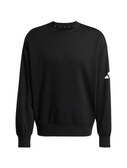 Pánská mikina Essentials Loose Fit 3 Logo černá pánská model 21493288 - ADIDAS