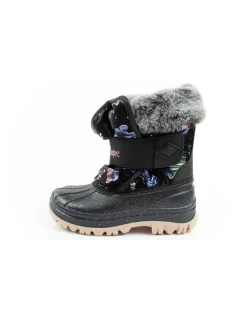 Lee Cooper zimní sněhule dětské zateplené sněhule pro dívky černé