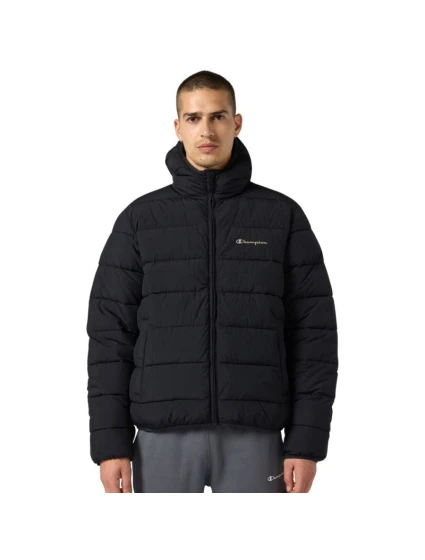 Pánská bunda s kapucí černá model 21813684 KK001 pánské - CHAMPION