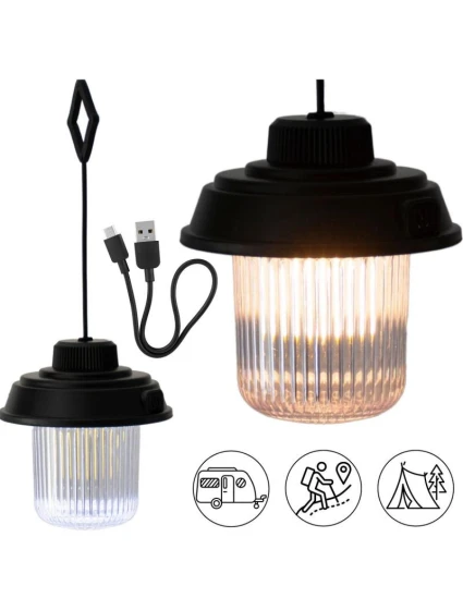 USB LAMPA 3  ČERNÁ model 21827019 - Redcliffs