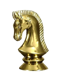 Plastová šachová figurka - hlava koně - F2260/G F164/G