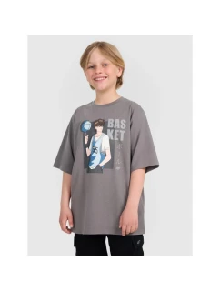 Chlapecké tričko oversize s potiskem model 21816812 - 4F