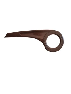 Ochranný kryt řetězu Polypropylen tmavě hnědý