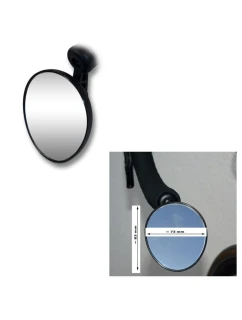 Silniční zrcátko AJS černé