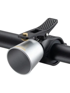 Rockbros zvonek na kolo hliníkový stříbrný dětské