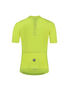 Rogelli pánský dres DISTANCE limetkově zelený 2XL