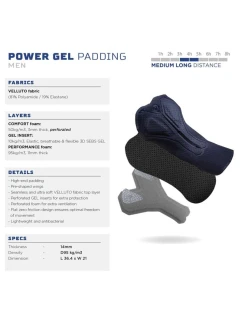 Rogelli spodenki na szelkach HERO II model 21854243 5XL