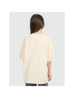 Dívčí tričko oversize s potiskem model 21907083 - 4F
