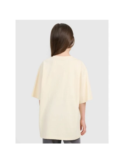 Dívčí tričko oversize s potiskem model 21907083 - 4F