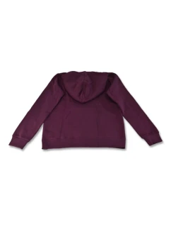 Dětská mikina Wood Wood Izzy AA Burgundy - 10235605-2424-Burgundy