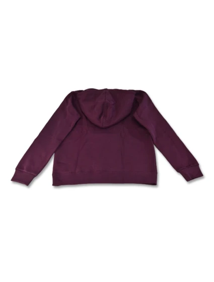 Dětská mikina Wood Wood Izzy AA Burgundy - 10235605-2424-Burgundy