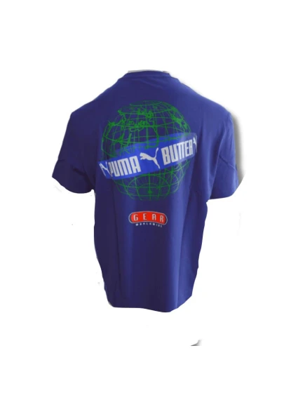 BUTTER GOODS x PUMA Grafické tričko Peacoat - 534058-84