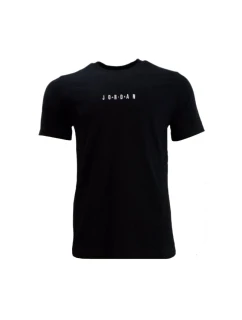 Pánské sportovní tričko Air Jordan Jumpman s výšivkou Air Crew Black - DM3182-010