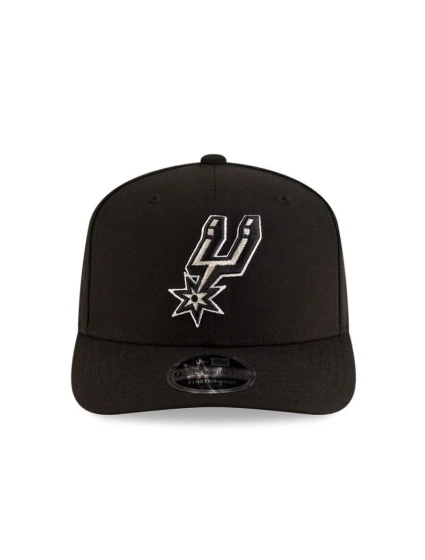 New Era 9SEVENTY San Antonio Spurs NBA Team Black Stretch Snapback Cap - 60755445