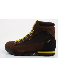 Aku dámská trekingová sportovní obuv Slope GTX kožené kotníkové boty hnědé dámské