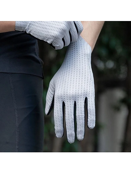 cyklistické rukavice  velikost: S šedé model 22083524 - Hikvision