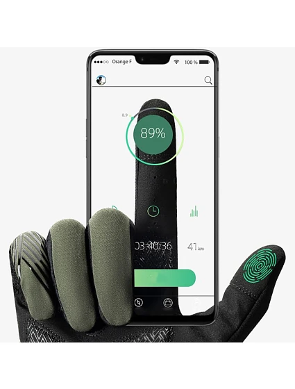 Cyklistické rukavice  velikost: XXL zelené model 22083556 - Rockbros