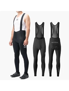 dlouhé cyklistické kalhoty se šlemi s Velikost XL černá model 22114053 - Rockbros