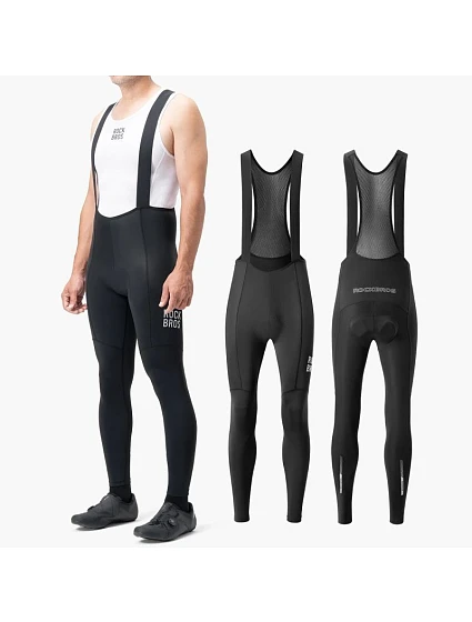 dlouhé cyklistické kalhoty se šlemi s Velikost XXL černá model 22114055 - Rockbros