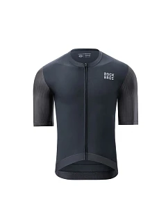 Cyklistický dres model 22114069 krátký rukáv velikost M černý - Rockbros