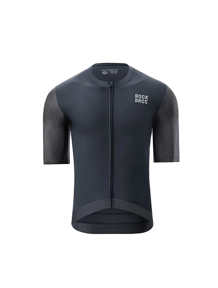 Cyklistický dres model 22114073 krátký rukáv velikost XL černý - Rockbros