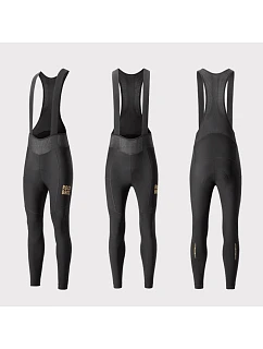 model 22114187 dlouhé fleecové cyklistické kalhoty se šlemi Velikost XXL černé - Rockbros