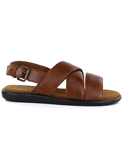 Pánské pohodlné hnědé sandály model 22116554 - Bugatti