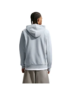 Pánská mikina Nike DriFIT Standard Issue Pull Over Hoodie light grey model 22179240 012 pánské oblečení - Nike Team